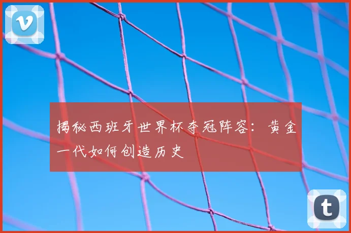 揭秘西班牙世界杯夺冠阵容:黄金一代如何创造历史