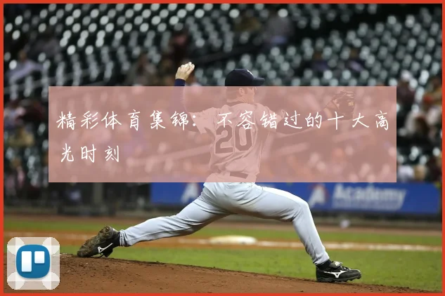 精彩体育集锦:不容错过的十大高光时刻